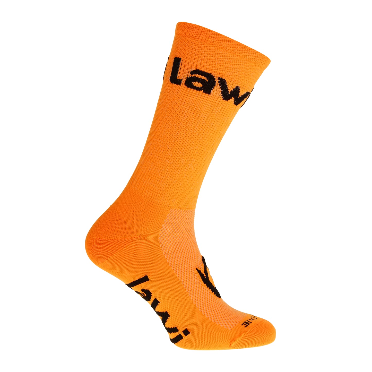 SOKKEN ZORBIG LANG FLUOR ORANJE