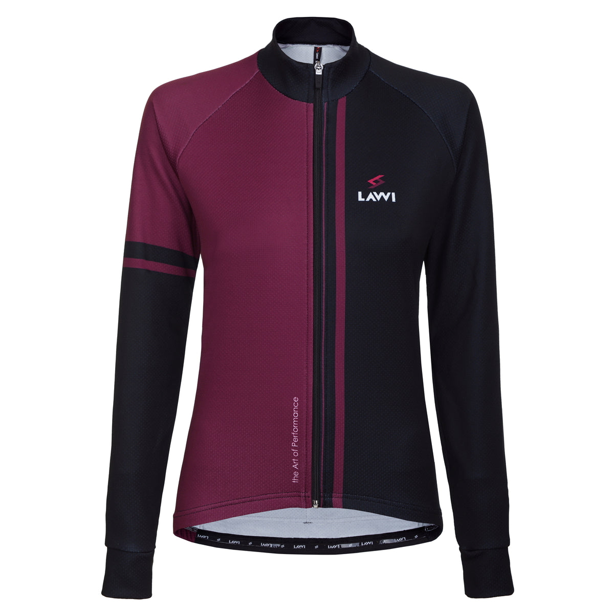 JURK DAMES MIRROR BORDEAUXROOD WINTER