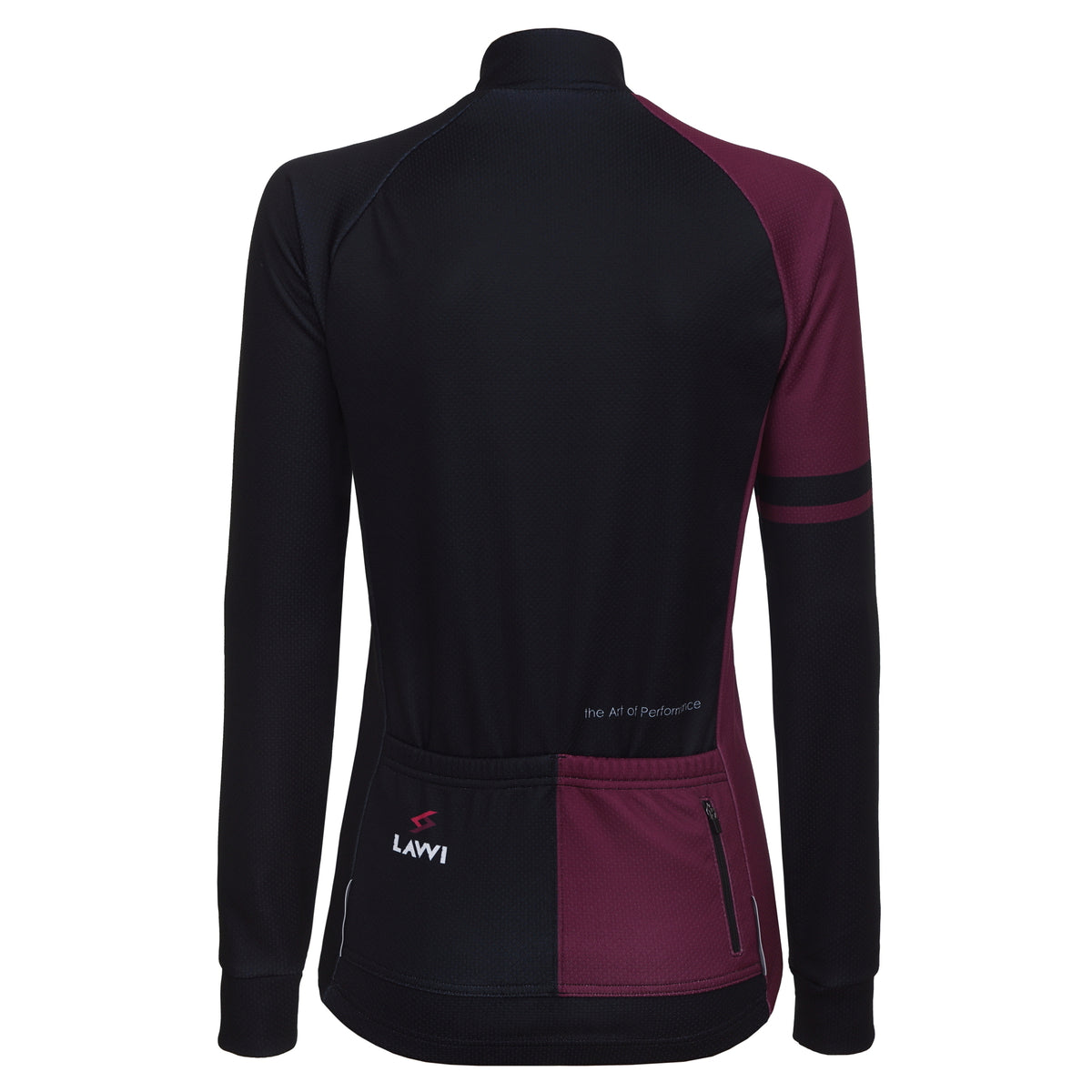 JURK DAMES MIRROR BORDEAUXROOD WINTER